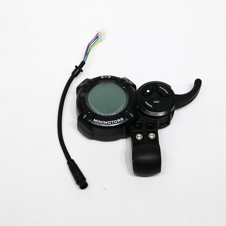 EY3 LCD MiniMotors Thumb Throttle Display